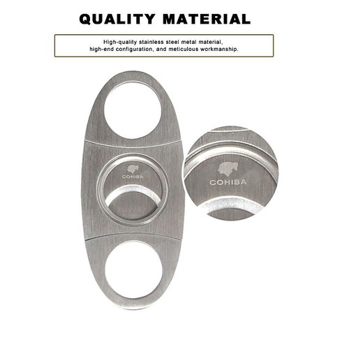 Cohiba cigar cutter new, stainless steel