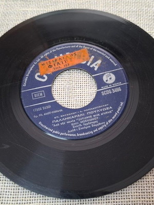 Στ. Ξαρχάκος Δεν Σου Χρωστάω Τίποτα / Παλληκαράκι Πούλυωσα 7' μεταχειρισμένο, λαϊκό