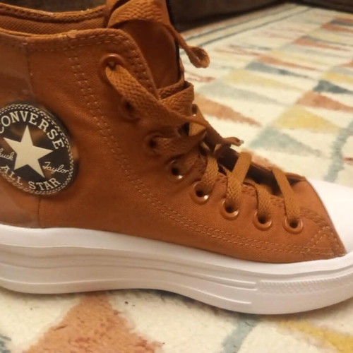 Converse Chuck Taylor All Star Move sneakers like new, brown, size 37