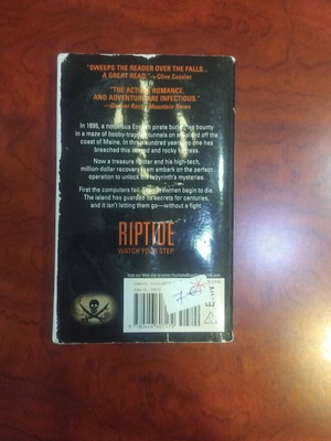 Riptide book used, English