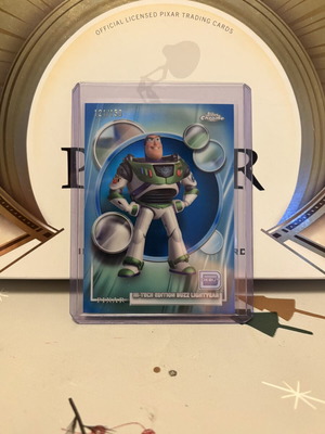 Topps Chrome Disney 2026 Buzz Lightyear Blue Refractor Debut Edition new