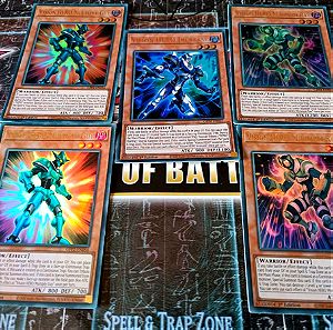 vision hero's increase, multiply guy×2, minimum ray×2, ultra rare 1st edition