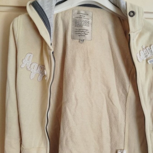 Women's sweatshirt used, size XS, yellow