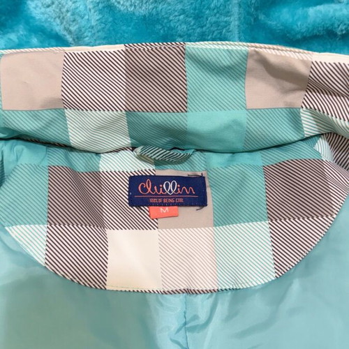Jacket new for snow size M blue multicolor