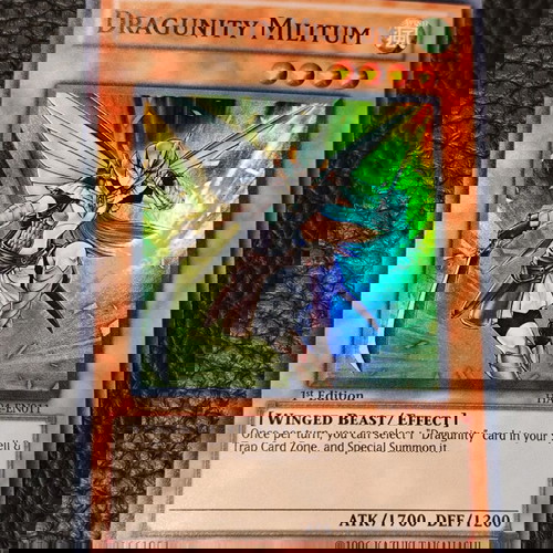 Dragunity Militum Yu-Gi-Oh карта нова