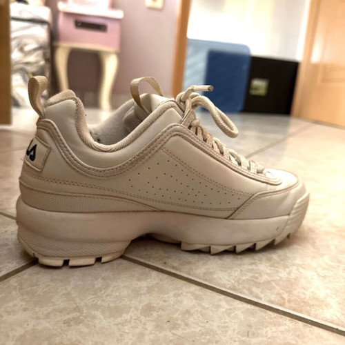Filla sneakers size 37 like new, white