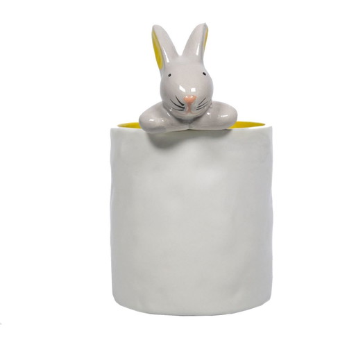 Ceramic mug with 3D bunny new 9.5x16cm
