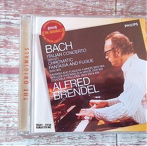 CD ΜΟΥΣΙΚΗΣ ALFRED BRENDEL Bach Italian Conc CD 1ED PHILIPS