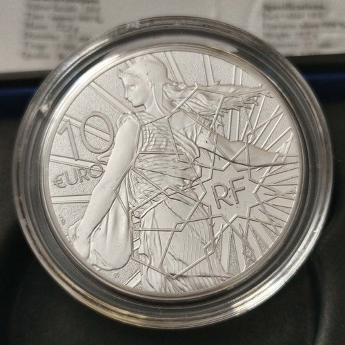 2025 France Official Colored Numbered Silver Proof 10 Euro Eldorado Coin