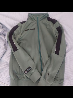 Puma Mercedes AMG Petronas jacket like new, green and black, size L