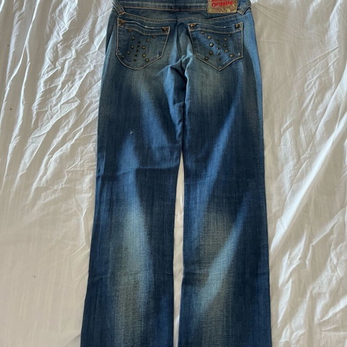 Miss Denim jeans like new, blue with studs, size XS