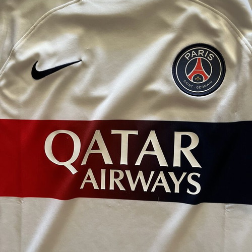 Nike Paris Saint-Germain PSG Away Jersey 2023/24 white like new