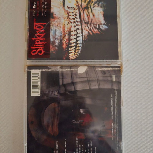 Slipknot CD album collection Vol. 3 & 9.0 Live like new, metal