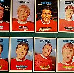  ΣΥΛΛΕΚΤΙΚΑ ΧΑΡΤΑΚΙΑ LIVERPOOL A&BC ORANGE BACK 1970 FOOTBALL TRADE CARDS