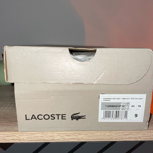 Lacoste sneakers new, exclusive collaboration with National Geographic, beige
