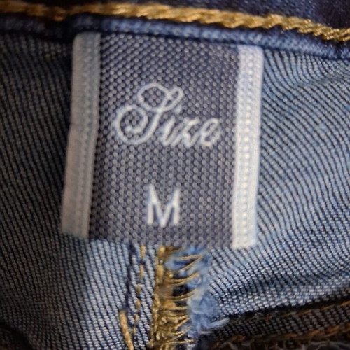 Women's jeans like new, medium size, blue, flare style