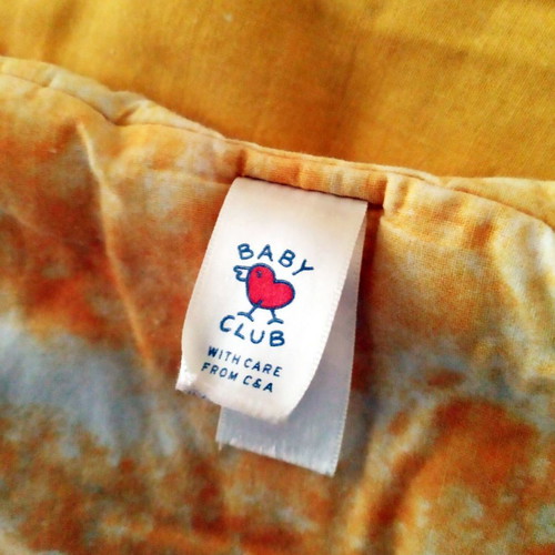 C&A Baby Club reversible baby duvet like new, 105x130cm