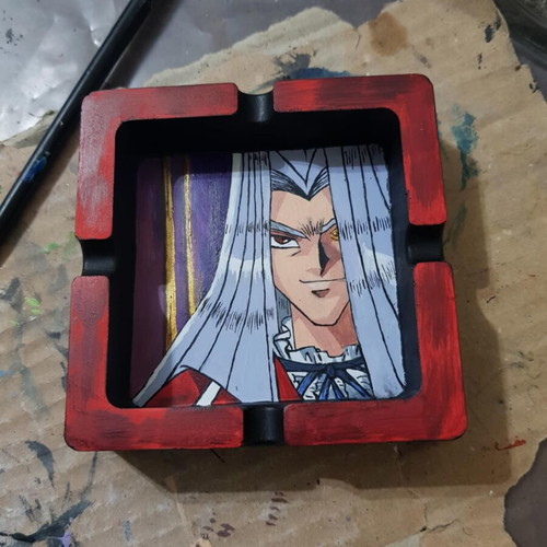 handmade ashtray Yugioh (Peg)