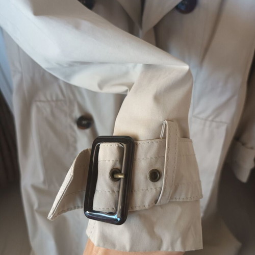 Zara trench coat like new, grey and beige, size S