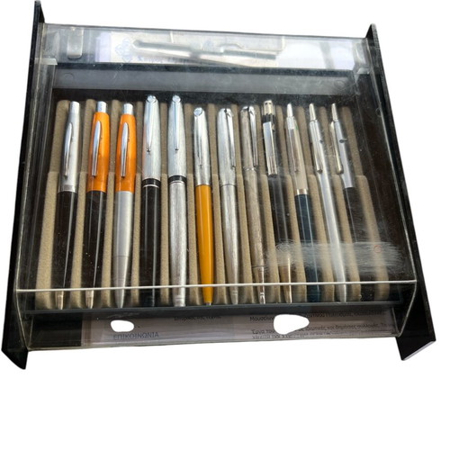 Universal aluminum pens and pencils like new, set of 12 pieces