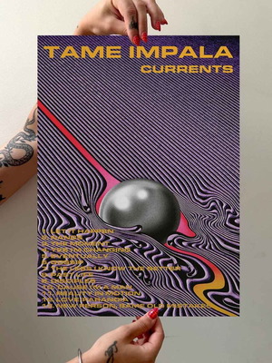 Tame Impala A3 Poster new, 41x29 cm