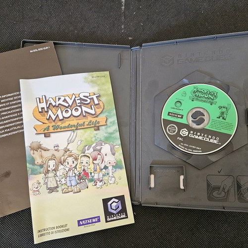 Harvest Moon GameCube game like new with manuals