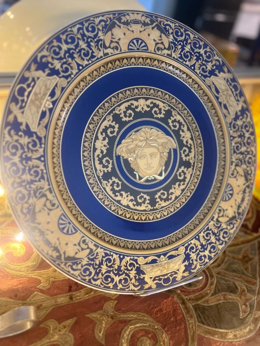 Rosenthal Versace Medusa Blue… - € 250,00 - Vendora.cy
