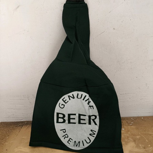 Carnival beer hat new in brown color
