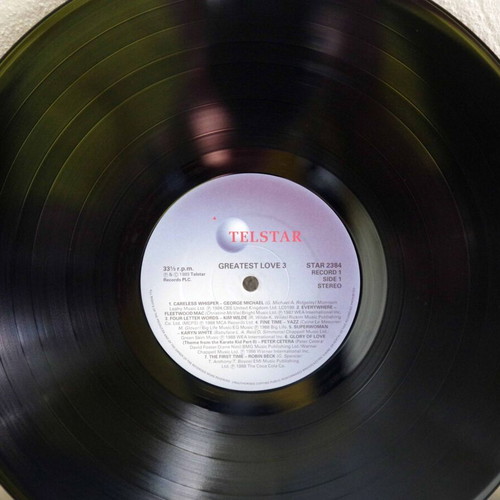 Greatest Love 3 double vinyl like new, pop