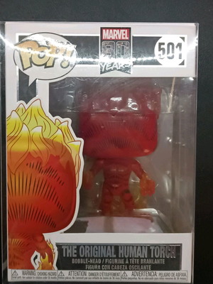 Funko Pop! The Original Human Torch new with protective case