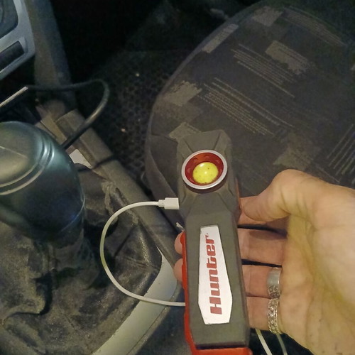 Multifunctional rechargeable flashlight used