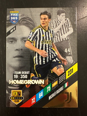 Panini FIFA 365 Adrenalyn Homegrown 2024 μεταχειρισμένο