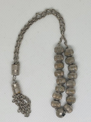 Vintage worry beads used