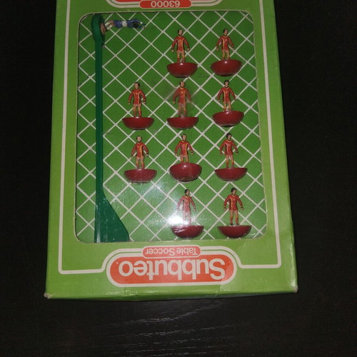 Subbuteo Wales used table soccer set