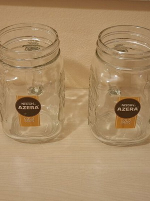 Nescafe Azera glass mugs set of 4