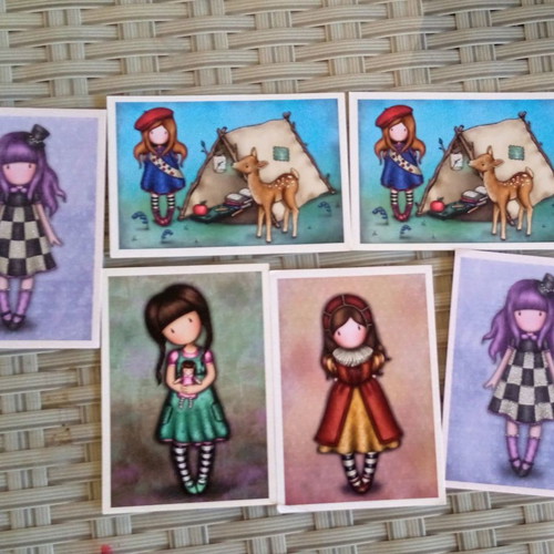 Santoro 2019 stickers pack of 66 for pink album