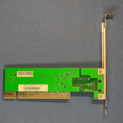 Level One FNC-0109TX PCI Network Card used