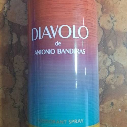 Vintage Antonio Banderas DIAVOLO gift set Eau de Toilette 100 ml and Deodorant Spray 150 ml new
