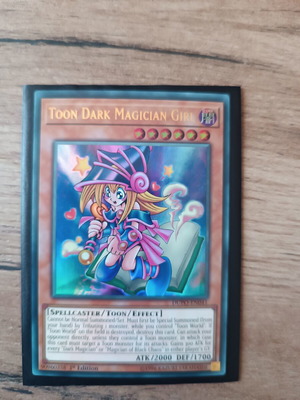 Toon Dark Magician Girl Yu-Gi-Oh! card mint 1st edition