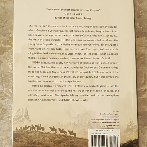 Indeh graphic novel used by Ethan Hawke & Greg Ruth