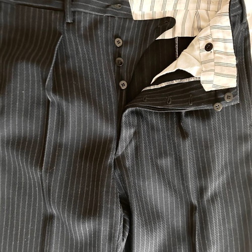 Men's dark blue vintage suit Greek tailoring like new