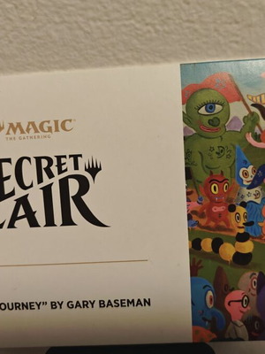 Magic The Gathering Secret Lair: Toby's Journey από Gary Baseman, σφραγισμένο