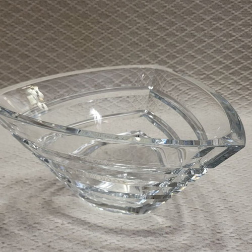 Crystal decorative bowl vase