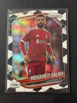 Mohamed Salah Soccer Ball Prizm Panini FIFA Prizm κάρτα