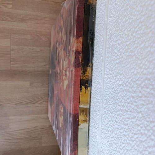 Set of 2 decorative art prints like new, approx. 55cm x 55cm each