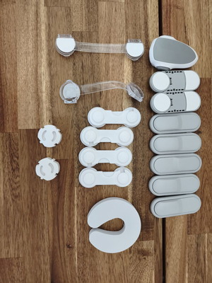 Child Safety Protectors for Balcony Doors, Cabinets, and Sockets new