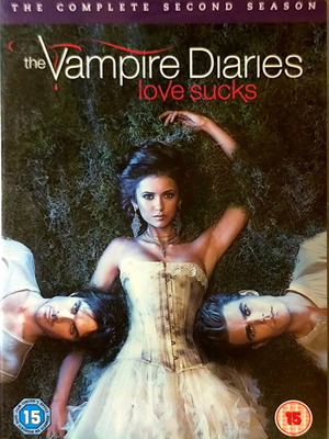 The Vampire Diaries Complete Second Season DVD μεταχειρισμένο, αγγλικοί υπότιτλοι