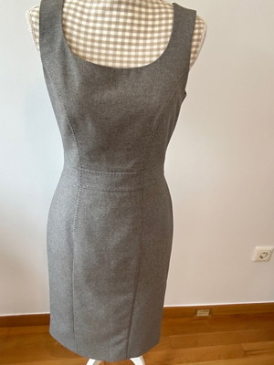 Primark London office dress size medium new, gray