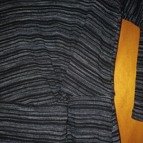 Bershka dress black gray anthracite with 3/4 sleeves size Medium like new