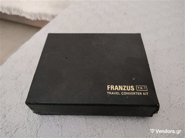  polite vintage travel converter kit Franzus